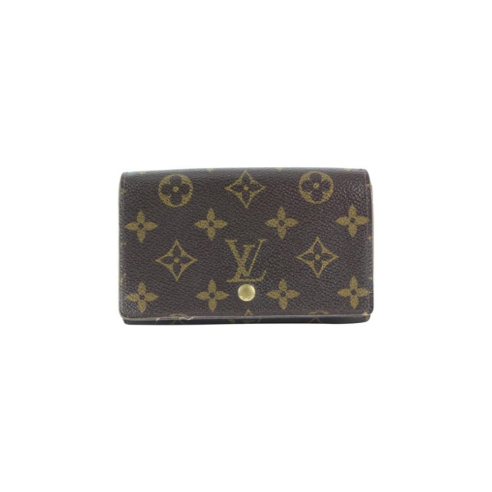 Louis Vuitton Monogram Compact Zippy Snap Wallet